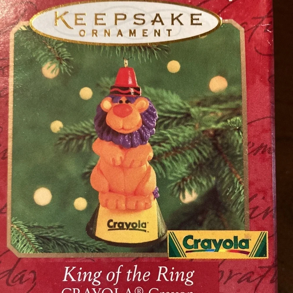 NIB HALLMARK 2000 Keepsake Ornament - King Of The Ring